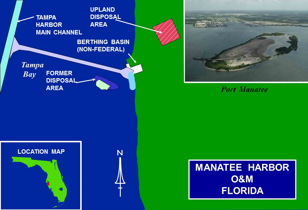 Manatee Harbor O&M Map